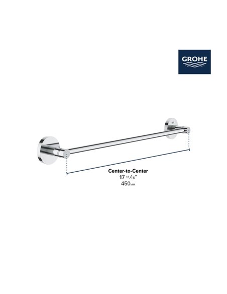 Grohe 40688 Essentials Towel Rail 450Mm