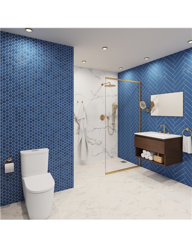 Grohe 103066 Rainshower GrohTherm 2-Handle Thermostatic Dual Function Shower Kit 