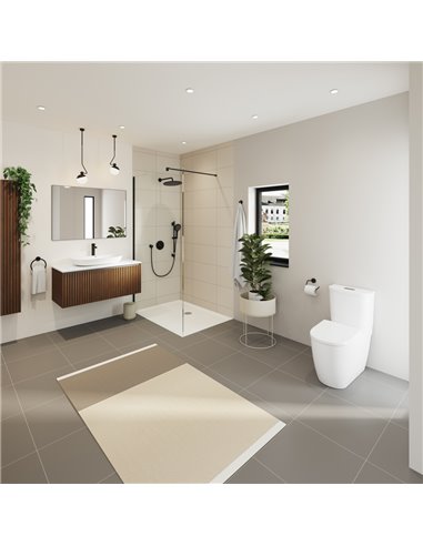 Grohe 103070 Rainshower SmartControl Thermostatic Dual Function Shower Kit 