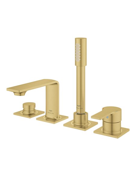 Grohe 19316 Allure New 4-Hole Single-Handle Deck Mount Roman Tub Faucet with 1.75 GPM Hand Shower