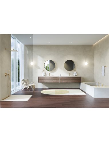 Grohe 19316 Allure New 4-Hole Single-Handle Deck Mount Roman Tub Faucet with 1.75 GPM Hand Shower