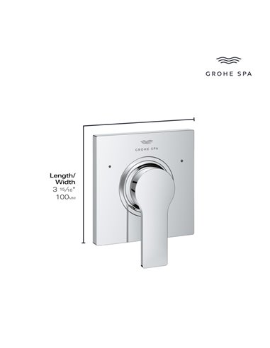 Grohe 19591 Allure New 3-Way Diverter Valve Trim