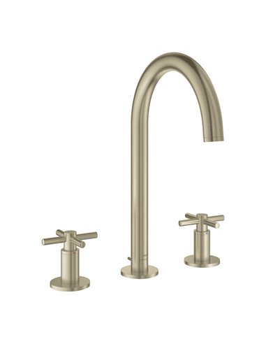 Grohe 20659 Atrio New 8-inch Widespread 2-Handle M-Size Bathroom Faucet 1.2 GPM