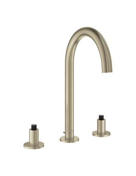Grohe 20659 Atrio New 8-inch Widespread 2-Handle M-Size Bathroom Faucet 1.2 GPM