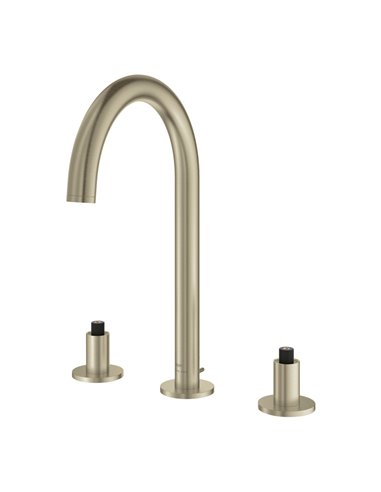 Grohe 20659 Atrio New 8-inch Widespread 2-Handle M-Size Bathroom Faucet 1.2 GPM