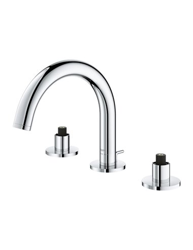 Grohe 20660 Atrio New 8-inch Widespread 2-Handle S-Size Bathroom Faucet 1.2 GPM