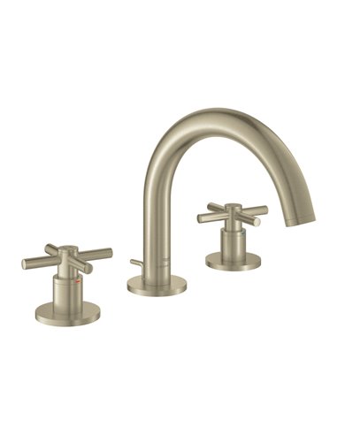 Grohe 20660 Atrio New 8-inch Widespread 2-Handle S-Size Bathroom Faucet 1.2 GPM