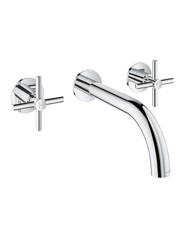 Grohe 20663 Atrio New 2-Handle Wall Mount Faucet 1.2 GPM