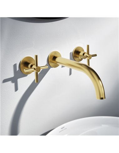 Grohe 20663 Atrio New 2-Handle Wall Mount Faucet 1.2 GPM
