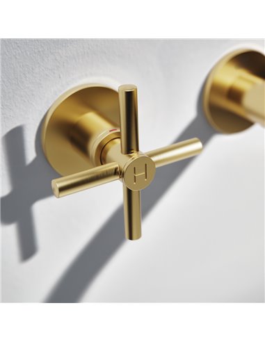 Grohe 20663 Atrio New 2-Handle Wall Mount Faucet 1.2 GPM