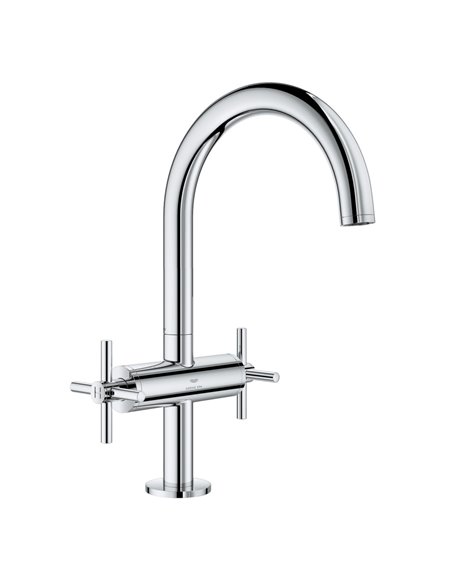 Grohe 21146 Atrio New Single Hole Two-Handle L-Size Bathroom Faucet 1.2 GPM