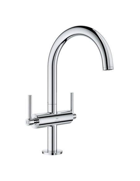Grohe 21146 Atrio New Single Hole Two-Handle L-Size Bathroom Faucet 1.2 GPM