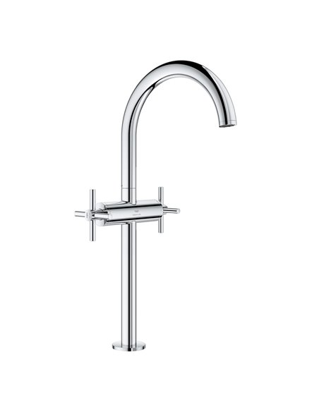 Grohe 21161 Atrio New Single Hole Two-Handle XL-Size Bathroom Faucet 1.2 GPM