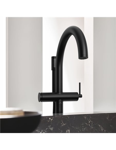 Grohe 24368 Atrio New Single-Handle Freestanding Tub Faucet with 1.75 GPM Hand Shower