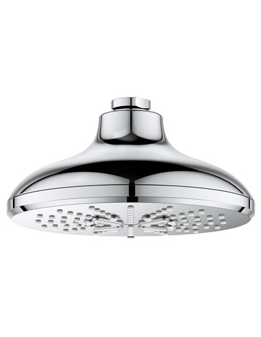 Grohe 26789 Rainshower Shower Head, 6-1/2" - 3 Sprays, 1.75gpm