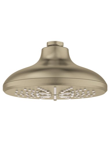 Grohe 26789 Rainshower Shower Head, 6-1/2" - 3 Sprays, 1.75gpm