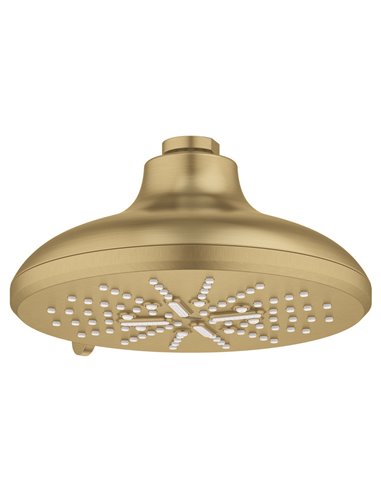 Grohe 26789 Rainshower Shower Head, 6-1/2" - 3 Sprays, 1.75gpm