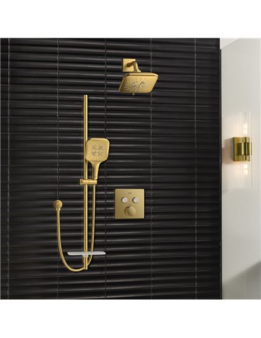 Grohe 26797 Rainshower Shower Head, 6-1/2" - 3 Sprays, 1.75gpm