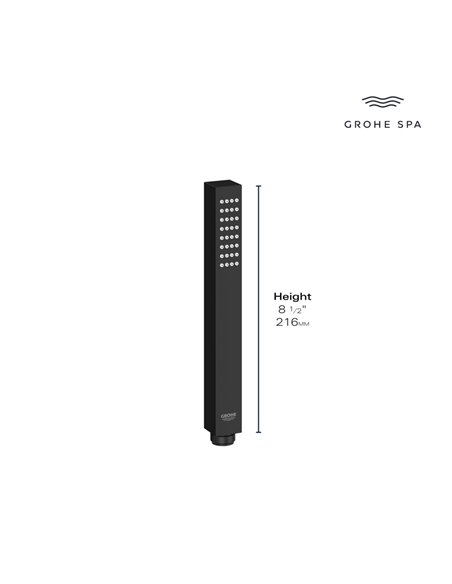 Grohe 26867 Euphoria Stick Hand Shower - 1 Spray, 1.75 GPM