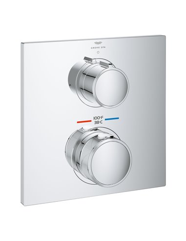 Grohe 29177 Allure New Single Function 2-Handle Thermostatic Valve Trim