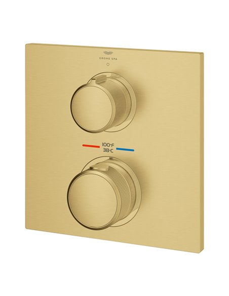 Grohe 29177 Allure New Single Function 2-Handle Thermostatic Valve Trim