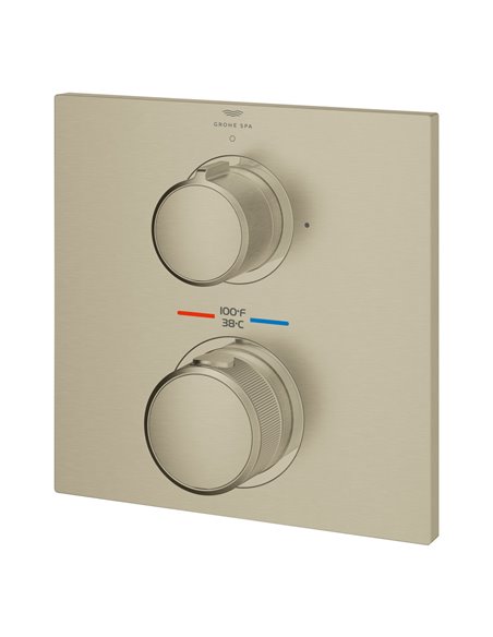 Grohe 29178 Allure New Dual Function 2-Handle Thermostatic Valve Trim