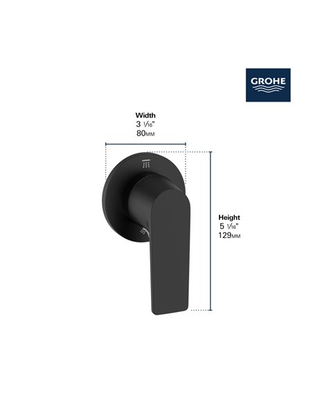 Grohe 29299 Defined 2-Way Diverter Trim