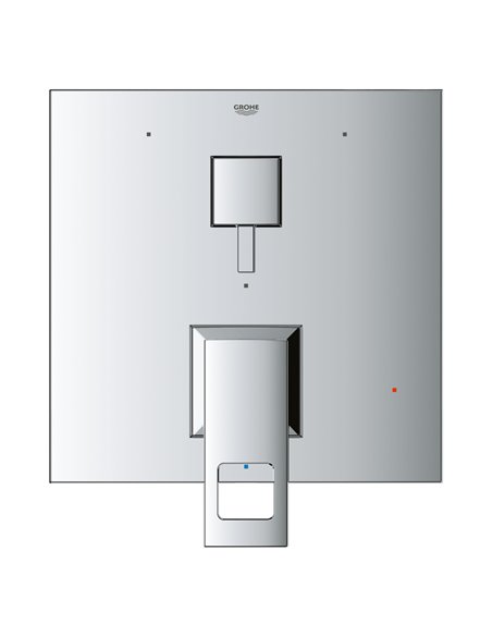 Grohe 29426 Eurocube Pressure Balance Valve Trim With 3-Way Diverter With Cartridge