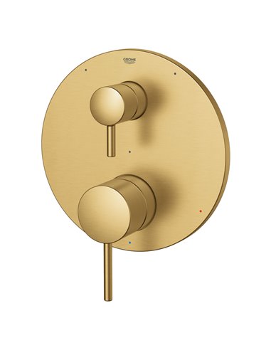 Grohe 29427 Timeless Pressure Balance Valve Trim With 3-Way Diverter With Cartridge