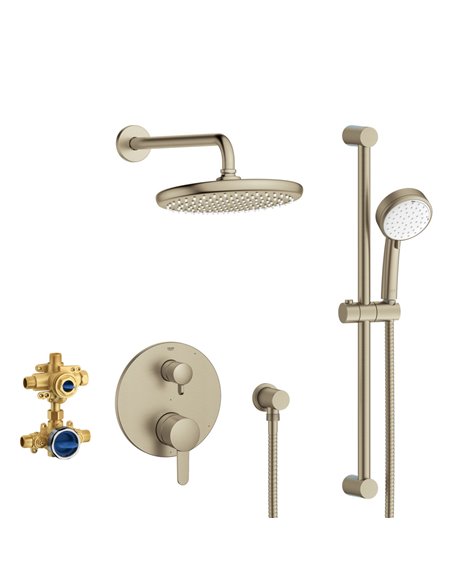 Grohe 29428 Cosmopolitan Pressure Balance Rain Shower Set
