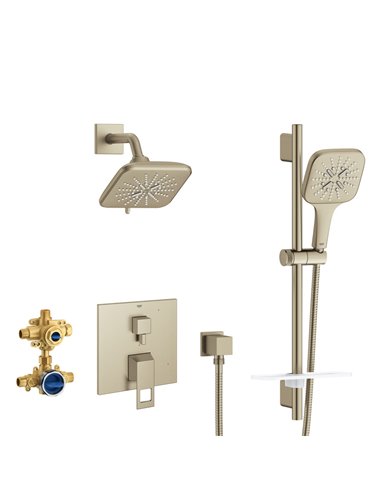 Grohe 29433 Eurocube Pressure Balance Shower Set