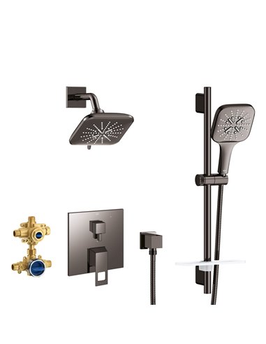 Grohe 29433 Eurocube Pressure Balance Shower Set