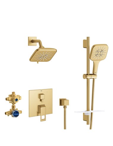 Grohe 29433 Eurocube Pressure Balance Shower Set