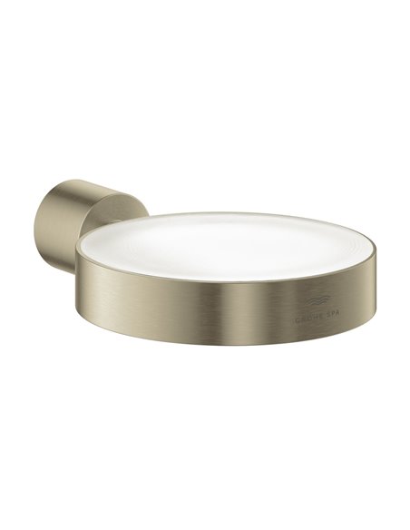 Grohe 40885 Atrio New Holder For Glass, Soap Dish or Soap Dispenser