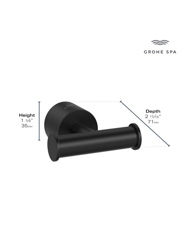 Grohe 40890 Atrio New Towel Hook