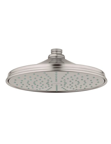 Grohe 26474 Rainshower 210 Shower Head 8" - 1 Spray 6.6 L/min - 1.75 GPM