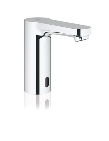 Grohe 36329 Eurosmart Cosmopolitan E Centerset Touchless Bathroom Faucet With Concealed Temperature Control