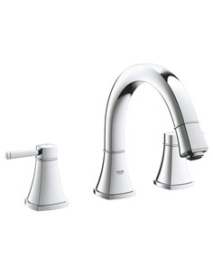Grohe 25154 Grandera 3-Hole 2-Handle Deck Mount Roman Tub Faucet 2