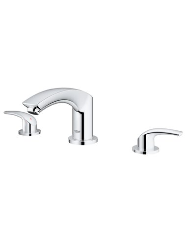 Grohe 25168 Eurosmart 3-Hole 2-Handle Deck Mount Roman Tub Faucet