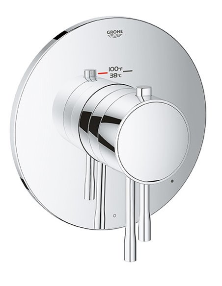 Grohe 19987 Essence New Single Function Thermostatic Valve Trim