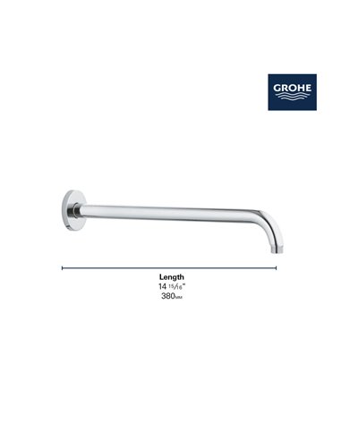 Grohe 28540 Rainshower 15" Shower Arm