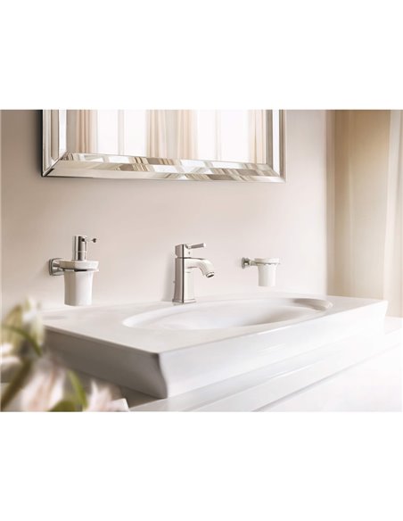 Grohe 40627 Grandera Ceramic Soap Dispenser with Holder