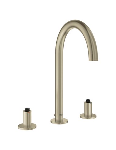 Grohe 20069 Atrio New 8" Widespread 2-Handle M-Size Bathroom Faucet 4.5 L/min - 1.2 GPM