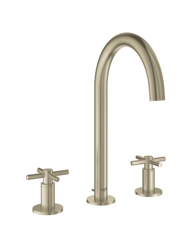 Grohe 20069 Atrio New 8" Widespread 2-Handle M-Size Bathroom Faucet 4.5 L/min - 1.2 GPM