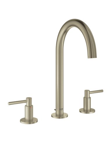 Grohe 20069 Atrio New 8" Widespread 2-Handle M-Size Bathroom Faucet 4.5 L/min - 1.2 GPM