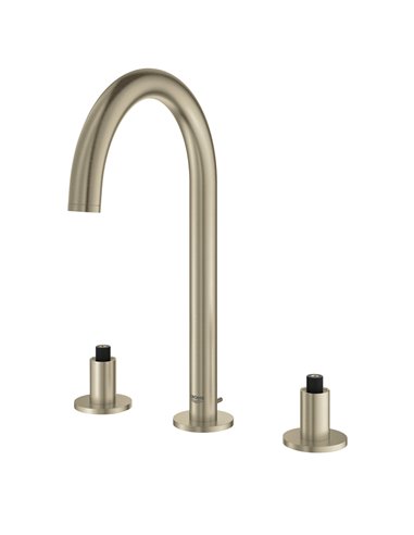 Grohe 20069 Atrio New 8" Widespread 2-Handle M-Size Bathroom Faucet 4.5 L/min - 1.2 GPM