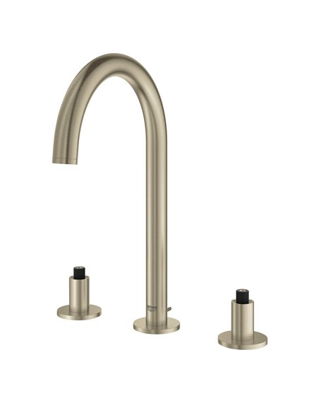 Grohe 20069 Atrio New 8" Widespread 2-Handle M-Size Bathroom Faucet 4.5 L/min - 1.2 GPM