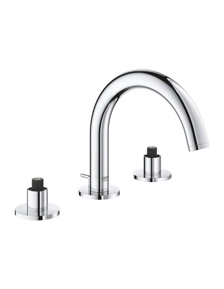 Grohe 20072 Atrio New 8" Widespread 2-Handle S-Size Bathroom Faucet 4.5 L/min - 1.2 GPM