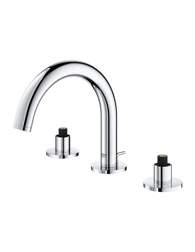 Grohe 20072 Atrio New 8" Widespread 2-Handle S-Size Bathroom Faucet 4.5 L/min - 1.2 GPM