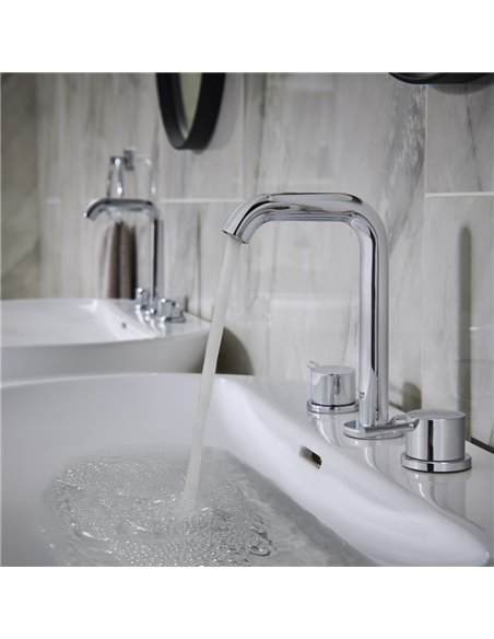 Grohe 20297 Essence New 8-inch Widespread 2-Handle M-Size Bathroom Faucet 1.2 GPM